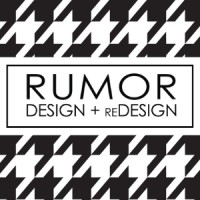 Rumor design and redesign Logo